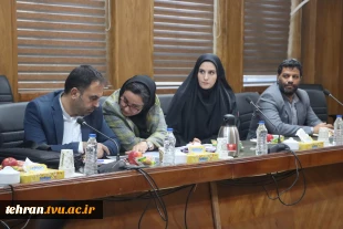 برگزاری جلسه کارگروه مشترک آموزش‌های آزاد و مجازی دانشگاه ملی مهارت استان تهران و البرز 7