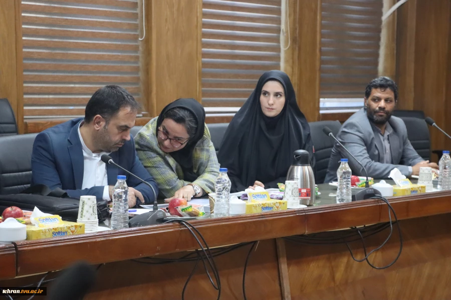 برگزاری جلسه کارگروه مشترک آموزش‌های آزاد و مجازی دانشگاه ملی مهارت استان تهران و البرز 7