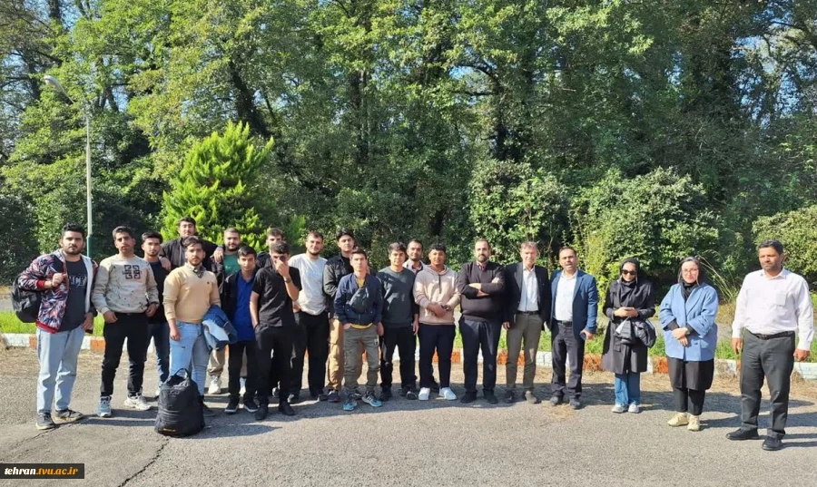 بازدید دانشجویان دانشکده کشاورزی ملی مهارت پاکدشت از مرکز آموزشی کشاورزی مهندس ساعی کلارآباد مازندران 2