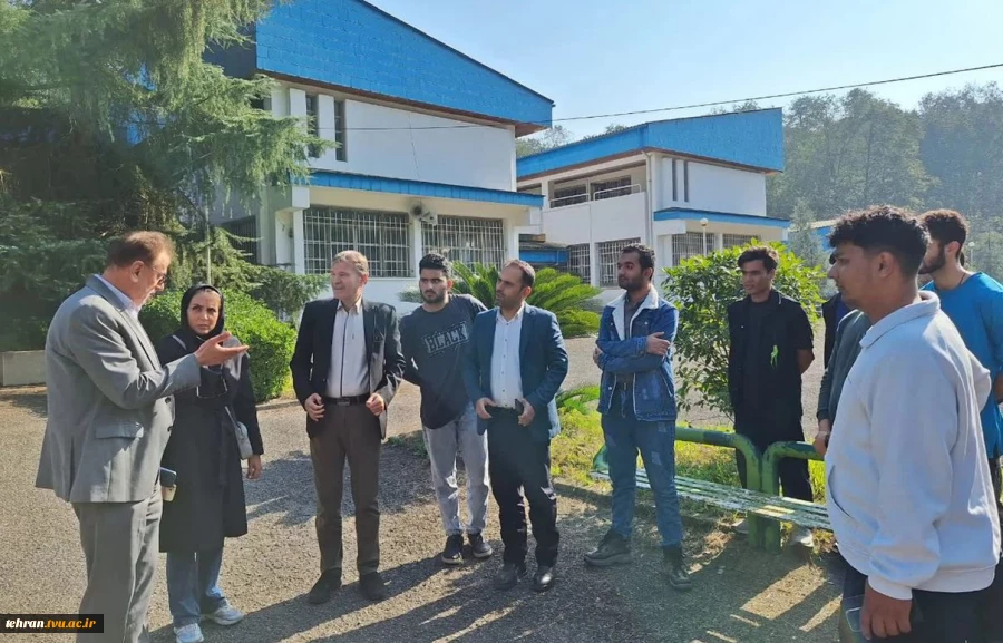 بازدید دانشجویان دانشکده کشاورزی ملی مهارت پاکدشت از مرکز آموزشی کشاورزی مهندس ساعی کلارآباد مازندران 3