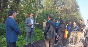 بازدید دانشجویان دانشکده کشاورزی ملی مهارت پاکدشت از مرکز آموزشی کشاورزی مهندس ساعی کلارآباد مازندران 6