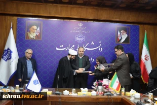 برگزاری مراسم نکوداشت ولادت با سعادت حضرت فاطمه زهرا(س) و بزرگداشت مقام زن و تقدیر از بانوان شاغل در دانشکده فنی انقلاب اسلامی با حضور رییس دانشگاه ملی مهارت استان تهران 2