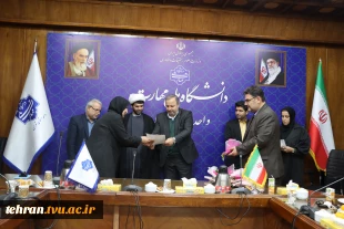 برگزاری مراسم نکوداشت ولادت با سعادت حضرت فاطمه زهرا(س) و بزرگداشت مقام زن و تقدیر از بانوان شاغل در دانشکده فنی انقلاب اسلامی با حضور رییس دانشگاه ملی مهارت استان تهران 7