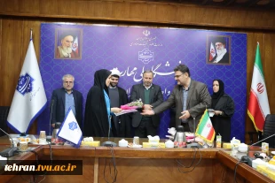 برگزاری مراسم نکوداشت ولادت با سعادت حضرت فاطمه زهرا(س) و بزرگداشت مقام زن و تقدیر از بانوان شاغل در دانشکده فنی انقلاب اسلامی با حضور رییس دانشگاه ملی مهارت استان تهران 6