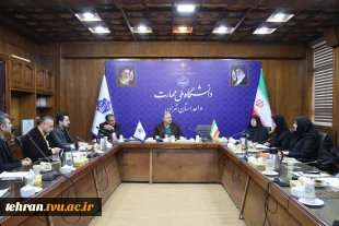 برگزاری جلسه کمیته نظارت، ارزیابی و تضمین کیفیت دانشگاه ملی مهارت استان تهران در دانشکده فنی انقلاب اسلامی 2