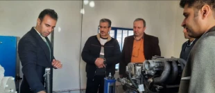 بازدید معاون آموزشی دانشگاه ملی مهارت و هیات همراه از دانشکده ملی مهارت صفادشت (کشاورزی-تربیت بدنی) 4