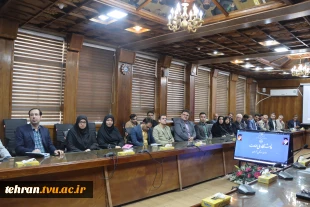 با حضور معاون آموزشی، معاون فرهنگی و دانشجویی و مسئول نهاد مقام معظم رهبری(مدظله) در دانشگاه ملی مهارت کشور؛

 مراسم تکریم و معارفه سرپرست دانشگاه ملی مهارت واحد استانی تهران و دانشکده فنی انقلاب اسلامی برگزار شد 7