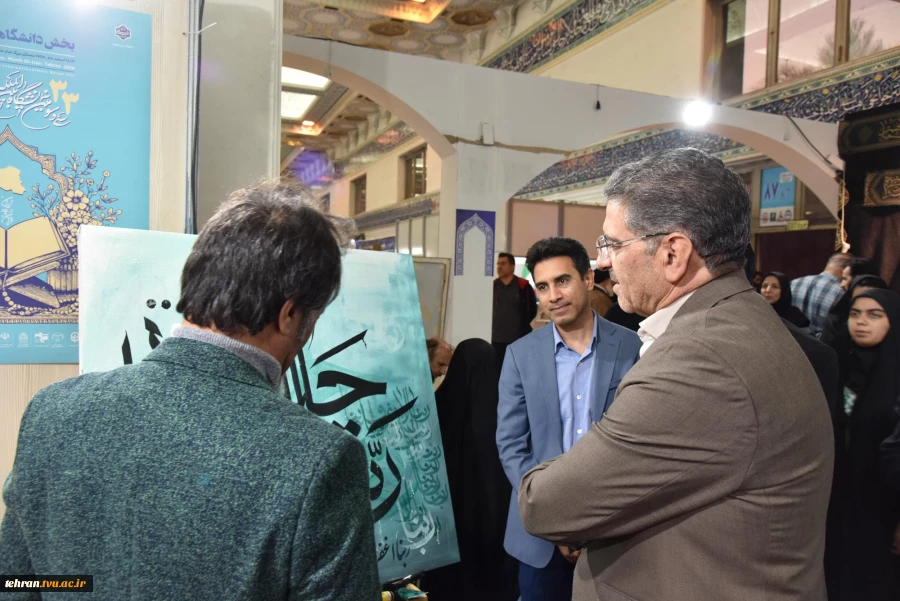با حضور دکتر زمانی افتتاح شد؛

بخش دانشگاهی سی و سومین نمایشگاه بین‌المللی قرآن کریم با میزبانی دانشگاه ملی مهارت 3