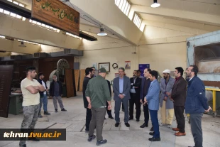 بازدید رئیس دانشگاه ملی مهارت از فعالیت‌های گروه جهادی دانشکده انقلاب اسلامی 2