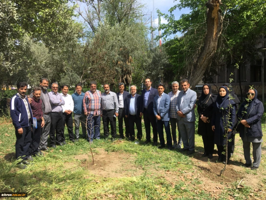 با حضور سرپرست دانشگاه ملی مهارت استان تهران صورت گرفت:

کاشت دو اصله نهال مثمر در پویش "نهال امید" در دانشکده فنی انقلاب اسلامی 2