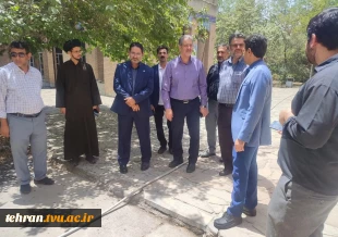 بازدید میدانی دکتر زمانی از روند آماده‌سازی مراکز جهت میزبانی از زائران مراسم وداع و تشییع رهبر شهید 4