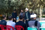آیین بدرقه کاروان‌های دانشجویی دانشگاه ملی مهارت استان تهران به مقصد پیاده‌روی اربعین حسینی با حضور مسئولان دانشگاه 2