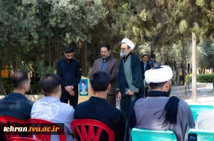 آیین بدرقه کاروان‌های دانشجویی دانشگاه ملی مهارت استان تهران به مقصد پیاده‌روی اربعین حسینی با حضور مسئولان دانشگاه 2