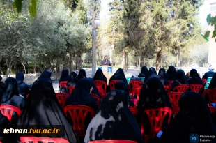آیین بدرقه کاروان‌های دانشجویی دانشگاه ملی مهارت استان تهران به مقصد پیاده‌روی اربعین حسینی با حضور مسئولان دانشگاه 4